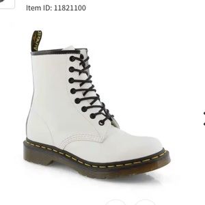 White Dr. Martens